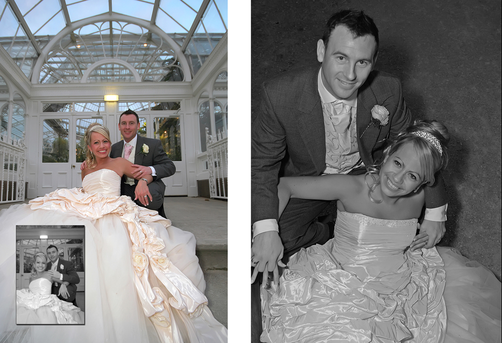 The Wedding of Helen & Rob at the Holy Trinity in Woolton and following reception at The Palm House, Liverpool